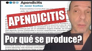 Por qué se produce una APENDICITIS [upl. by Catherine417]