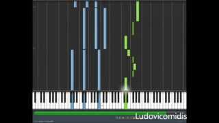 I Giorni  Ludovico Einaudi Tutorial  MIDI [upl. by Nylannej]