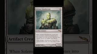 MtGTCG Cards that had Fallen Out of Value  Solemn Simulacrum [upl. by Ibib897]