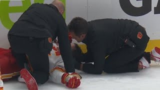 Flames Go After JT Miller For Hit On Kevin Rooney [upl. by Bryon]