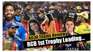 RCB खेलेगा फाइनल 🔥 ALL 10 Teams Final Retention Released Players List and Purse [upl. by Ahsiuqel508]