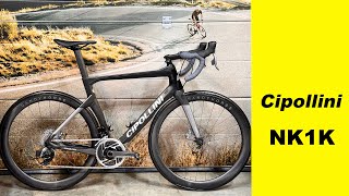 Cipollini NK1K włoska maszyna szosa aero koła rama carbon Sram RED [upl. by Atir]