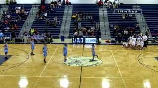 LHS Girls Basketball vs Dracut 2014 [upl. by Analem]