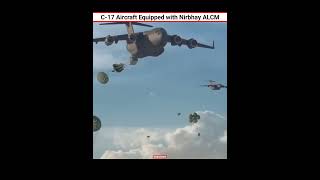 C17 Aircraft Equipped with Nirbhay ALCM shorts viralofficialr2 missile [upl. by Shanna480]