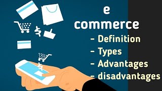 eCommerce Vs eBusiness Difference between them with definition types amp comparison chart [upl. by Annayram]