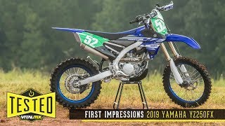 First Impressions 2019 Yamaha YZ250FX [upl. by Carce656]