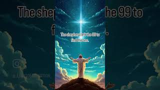 The Parable of lost sheep Mathew 181214 Luke 1547 love happy bible god jesus motivation [upl. by Ubana]