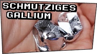 SCHMUTZIGES GALLIUM  Experiment  reinigen  Techtastisch 71 [upl. by Emerej46]