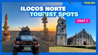 Top 25 ILOCOS NORTE Tourist Spots PART 1 Laoag Paoay Badoc Batac Etc • The Poor Traveler [upl. by Odraleba]