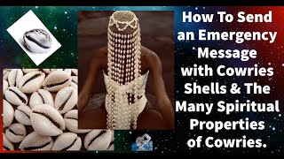 How To Send an Emergency Message with Cowries Shells amp The Many Spiritual Properties of Cowries [upl. by Atipul538]