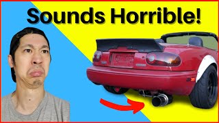 Rating Miata Catback Exhausts What Sounds Good  REACTION VIDEO  Exhaust Comparison  Compilation [upl. by Bunnie]