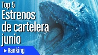 Top 5 estrenos de cartelera junio 2015 [upl. by Akinehs]