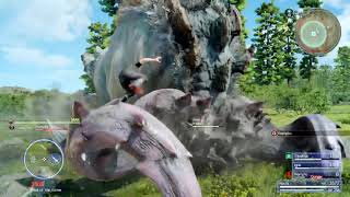 FINAL FANTASY XV  Level 1 Combat  Phalaris Lv 85 [upl. by Akitan118]