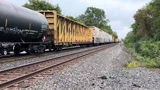 CSX M367 at townline road in Weedsport NY [upl. by Anastase]