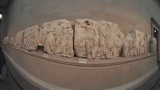 Elgin marbles in British Museum  VR360 Destinations [upl. by Eustis347]