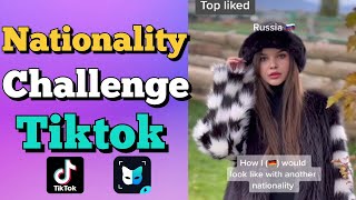 How would I look in Different Nationalities  Tiktok Nationality challenge  Face Play App [upl. by Partan7]