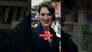 Trying to play it cool vs your inner monologue  Fleabag shorts  Prime Video [upl. by Wenonah]