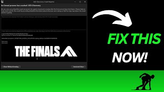 The Finals unreal engine error FIX  Black Screen [upl. by Atniuqal]