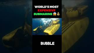 7 most expensive submarines in the world 🤯😍 luxury billionairelifestyle [upl. by Onilecram]