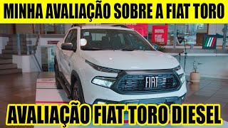 AVALIAÇÃO FIAT TORO DIESEL PONTOS POSITIVOS E NEGATIVOS [upl. by Hsuk92]