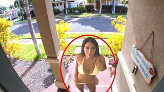 20 WEIRD THINGS CAUGHT ON SECURITY CAMERAS [upl. by Nahgem]