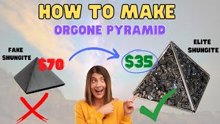 How to make a Orgone Pyramid Part 1 Orgonite Chi Prana [upl. by Savinirs]