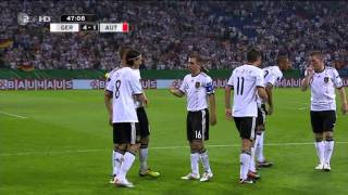 Deutschland vs Österreich 62 Alle Tore Highlights EMQuali 020911 HD [upl. by Genvieve136]