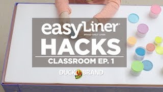 Classroom Hacks with EasyLiner® Shelf Liner Ep 1 [upl. by Ruben]