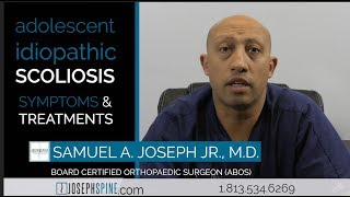 Idiopathic Scoliosis Symptoms and treatments [upl. by Hiltan]