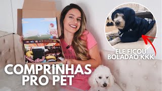 COMPRINHAS PET na SHOPEE amp Unboxing da BOX PETIKO box por assinatura pra Pet 🐶 [upl. by Nilla683]