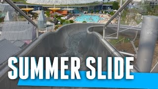 Galaxy Erding  Summer Slide Onride  Sommerrutsche NEU 2014 [upl. by Oirevas]