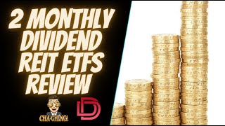 Monthly Dividend ETFs Review I Global X SRET ETF and Invesco KBWY ETF I Vanguard VNQ ETF [upl. by Lindsay]