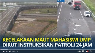 Kecelakaan Maut Mahasiswi UMP di Tol Kayuagung Palembang Dirut Waskita Toll Road Instruksikan Patro [upl. by Auliffe540]