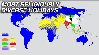 The 6 Countries with the Most Diverse Holidays [upl. by Renae]