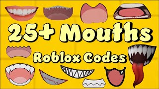 25 Mouths Roblox Codes for Brookhaven Bloxburg HSl and Berry avenue [upl. by Notnelc966]