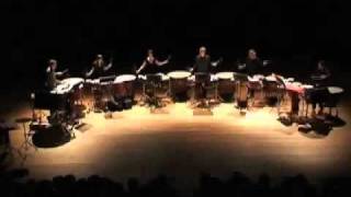 Synergy Percussion Xenakis  Pleiades Peaux [upl. by Eikcir]