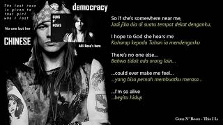 Guns N Roses  This I Love Lyrics  Lirik Terjemahan [upl. by Siusan]