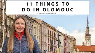 AD  11 THINGS TO DO IN OLOMOUC CZECH REPUBLIC  Upper amp Lower Squares  Cafes  Breweries  Tours [upl. by Roots]