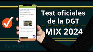 Test DGT MIX 20  Teórica común 2024  Permiso B [upl. by Ivana]