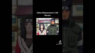 Obito Uchiha Foreshadowing In The Original Naruto Part 2 Shorts [upl. by Rose108]