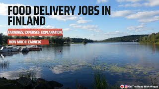 Food Delivery Jobs In Finland  Earnings  How Much I Earned  UrduHindi [upl. by Heddy]