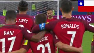 Chile vs Portugal penales copa confederaciones 2017 [upl. by Lobel620]