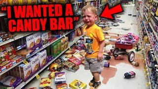 Top 5 PSYCHO KID FREAKOUTS IN STORES [upl. by Kreit]