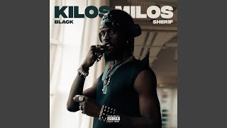 Kilos Milos official lyrics video  Black Sharif [upl. by Rebmetpes]