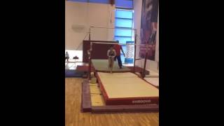 Larisa Iordache  Bars  Match ROUFRA 12092015 [upl. by Roseanna208]