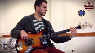 Fender Squier Vintage Modified VM Fretless Jazz Bass Demo [upl. by Chesnut]