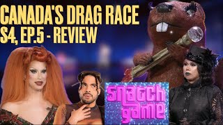 Canada’s Drag Race Season 4 Ep5 Snatch Game  Review [upl. by Ilecara]