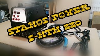 Unboxing máquina de soldar multiproceso STAMOS POWER SMTM 220 [upl. by Danaher]