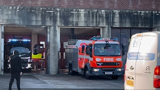 FIRST CATCHReserve  Lancashire Fire amp Rescue Service  Preston’s double turnout [upl. by Saxon7]