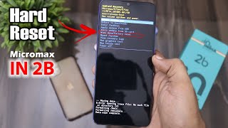 Micromax IN 2B Phone Hard Reset  How to Format Micromax Phone  How to Wipe Data from IN 2B Phone [upl. by Laram]